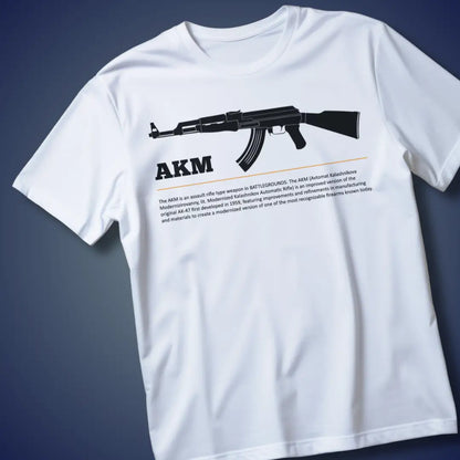 BGMI AKM T-Shirt | PUBG Assault Rifle Tee - BGMI/PUBG