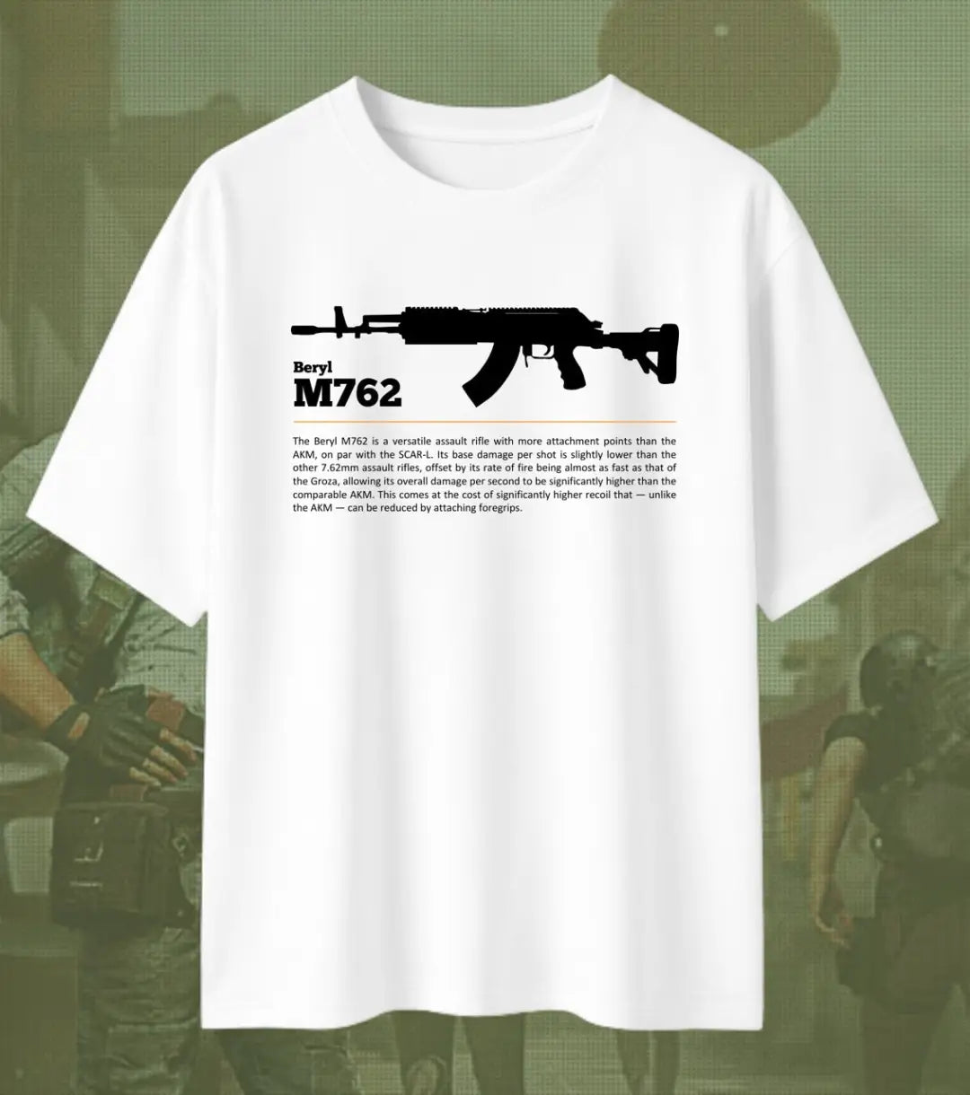 BGMI Groza Oversized T-Shirt – Airdrop Beast Edition | 240 GSM Heavyweight Gamer Tee - Valorant