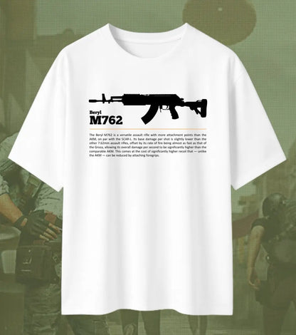 BGMI Groza Oversized T-Shirt – Airdrop Beast Edition | 240 GSM Heavyweight Gamer Tee - Valorant