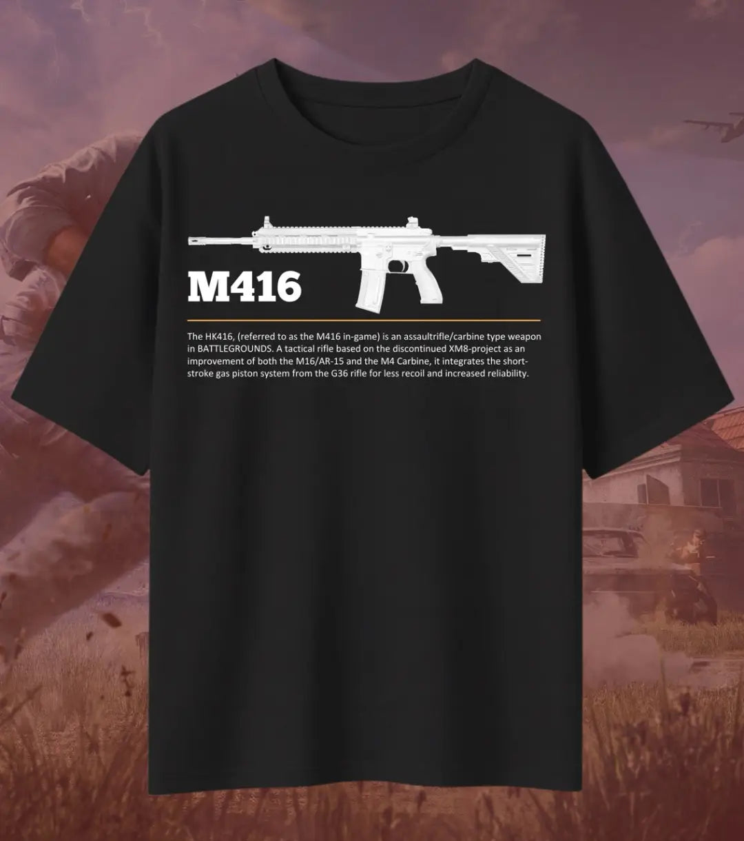 BGMI M416 Oversized T-Shirt – Meta Spray King | 240 GSM Heavyweight Gamer Tee - Valorant