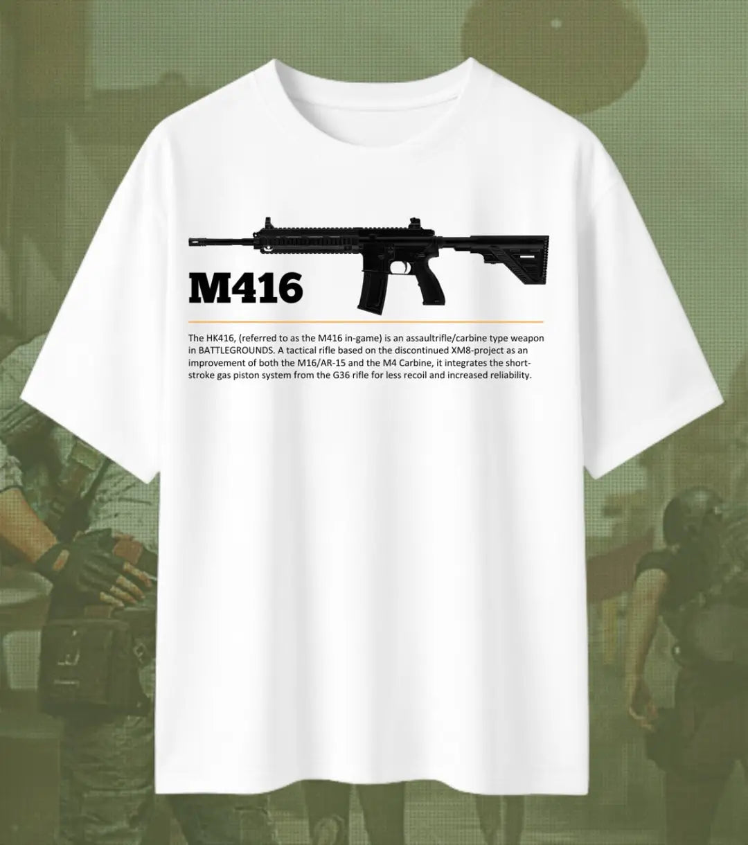 BGMI M416 Oversized T-Shirt – Meta Spray King | 240 GSM Heavyweight Gamer Tee - Valorant