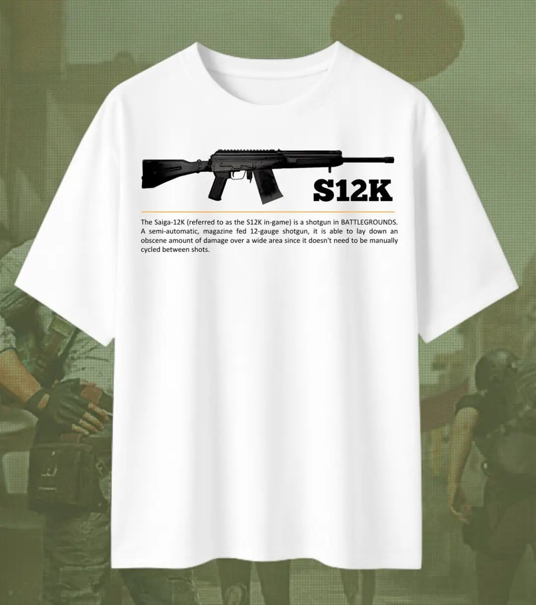 BGMI S12K Oversized T-Shirt – Close Range Monster | 240 GSM Heavyweight Gamer Tee - Valorant