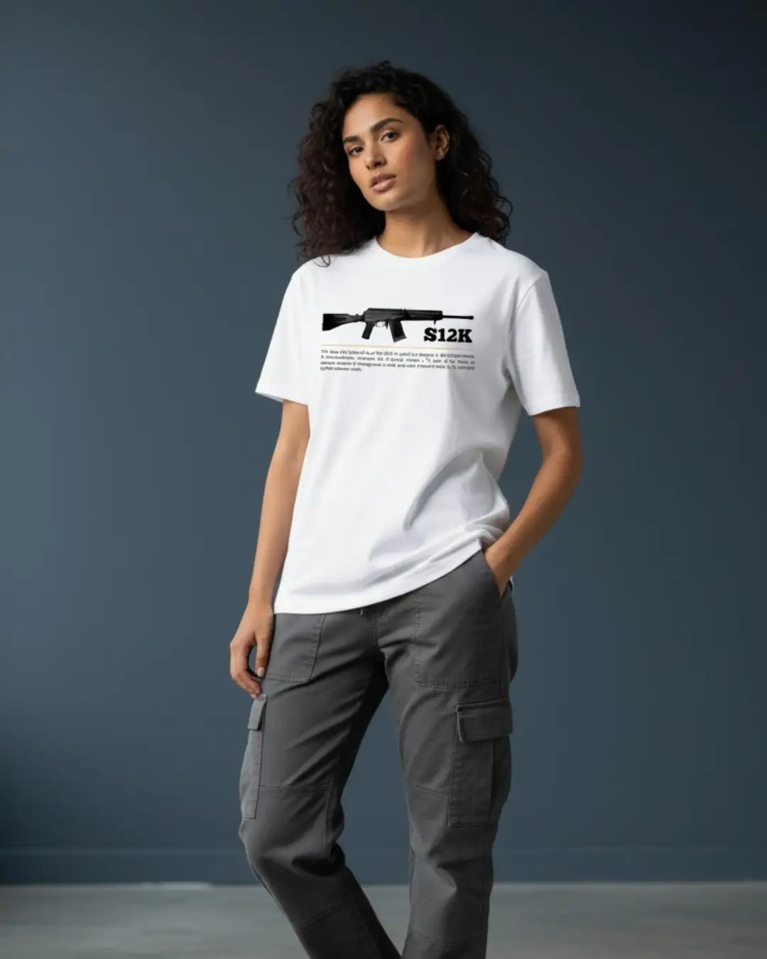 BGMI S12K Oversized T-Shirt – Close Range Monster | 240 GSM Heavyweight Gamer Tee - White / XS / 180GSM - Valorant