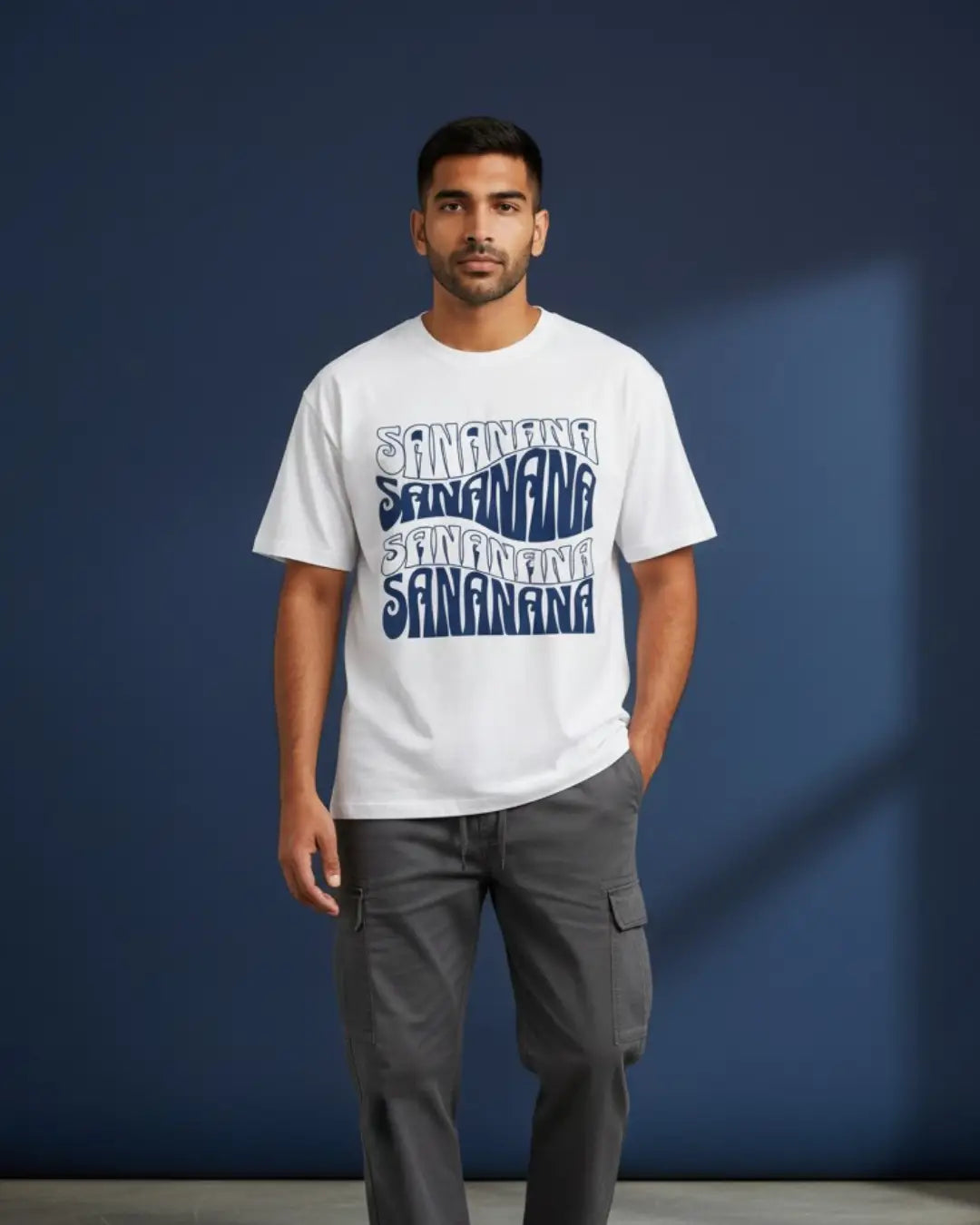 BGMI Sananana Oversized T-Shirt – Desi OG Gamer Tee | 240 GSM Heavyweight Gamer Tee - White / XS / 180GSM - Valorant