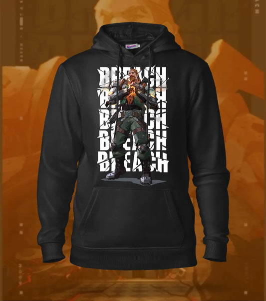 Breach | Valorant – Earthshaker Regular Hoodie - Black / XS - Valorant