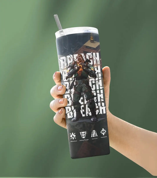 Breach Valorant Tumbler – Earthshaker | Desk-to-Ranked Essential - Valorant
