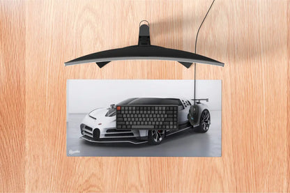Bugatti Supercar Mousepad - M 60x 30 Cm