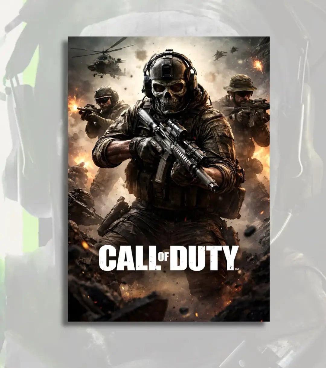 Call Of Duty posters - A4 / V1 / Unframed