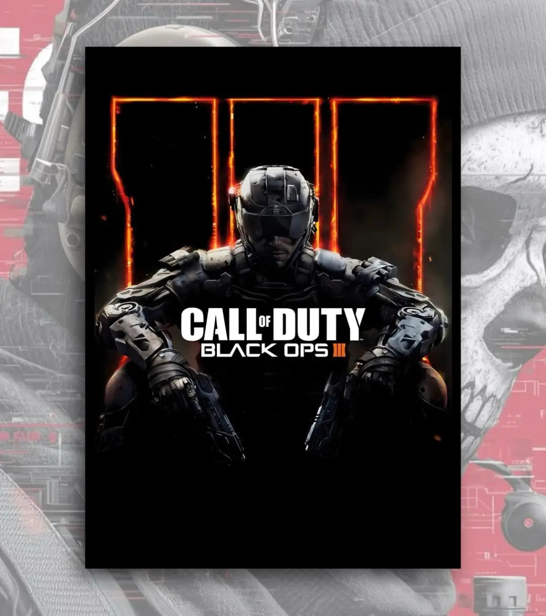 Call Of Duty posters - A4 / V2 / Black Frame