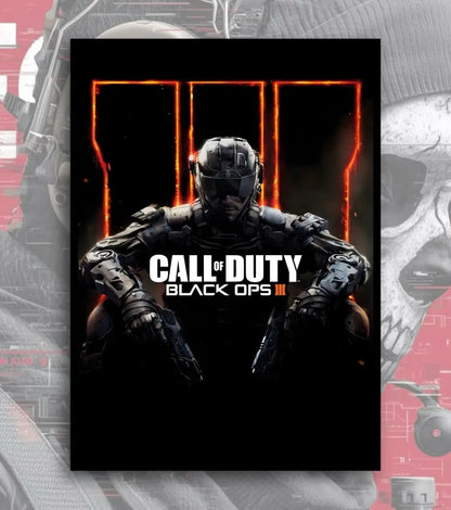 Call Of Duty posters - A4 / V2 / Black Frame