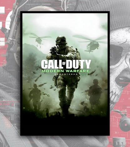 Call Of Duty posters - A4 / V3 / Black Frame