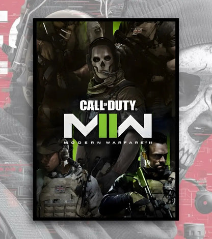 Call Of Duty posters - A4 / V5 / Black Frame