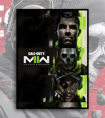 Call Of Duty posters - A4 / V9 / Black Frame