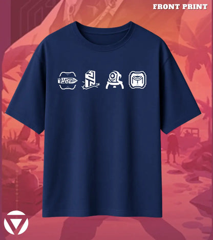 Chamber – Deadly Elegance Valorant Oversized T Shirt | Heavyweight Streetwear - Valorant