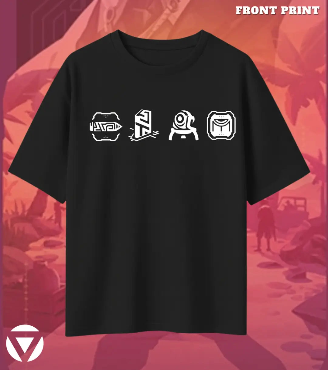 Chamber – Deadly Elegance Valorant Oversized T Shirt | Heavyweight Streetwear - Valorant