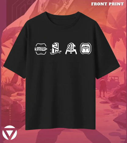 Chamber – Deadly Elegance Valorant Oversized T Shirt | Heavyweight Streetwear - Valorant