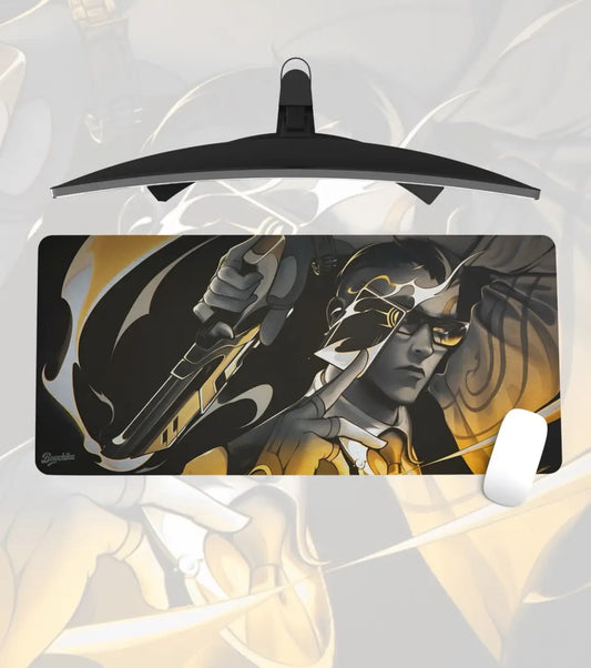 Chamber Precision Gaming Mousepad – Valorant Inspired Premium Desk Mat - Valorant