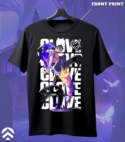 Clove - Shadow Trickster Valorant T Shirt | Trick the Meta Tee - Front Only / Black / S