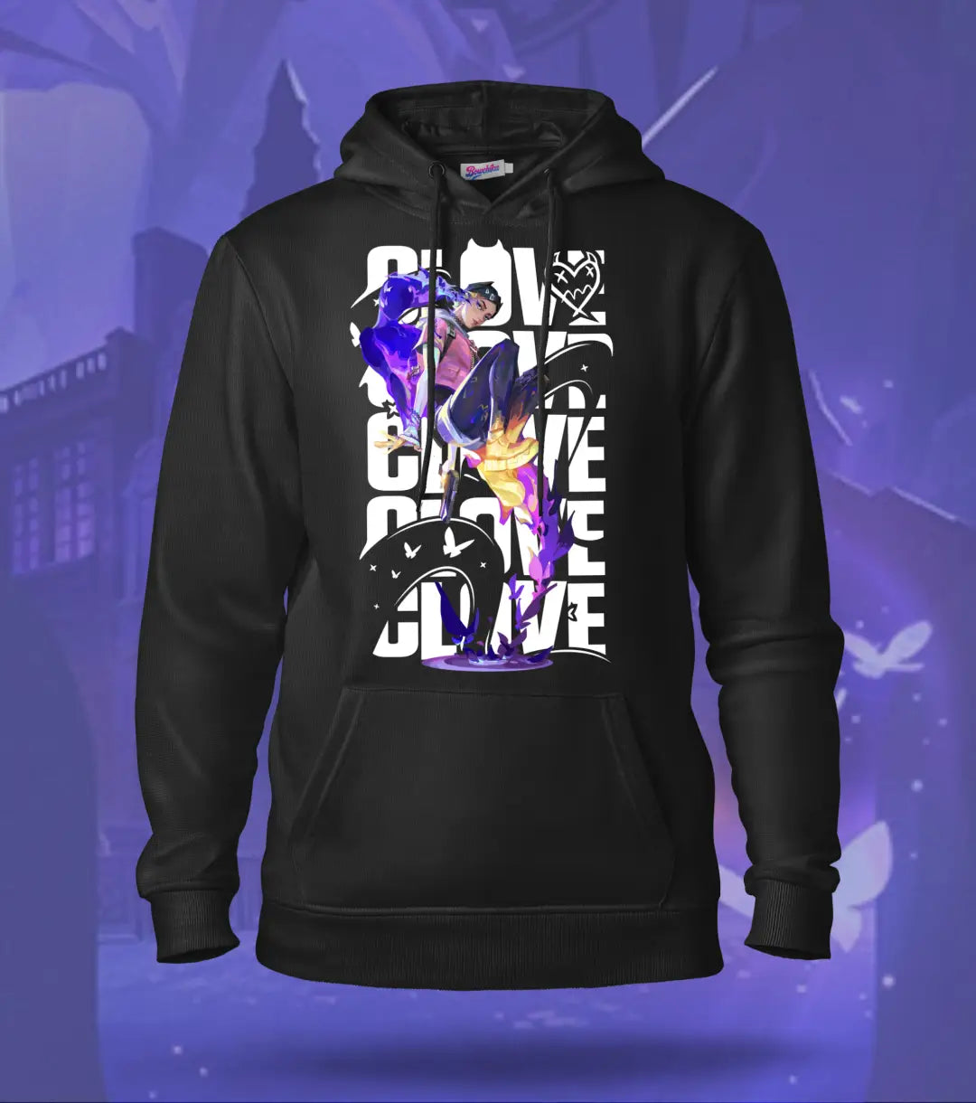 Clove | Valorant – Eternal Mischief Regular Hoodie - Black / XS - Valorant
