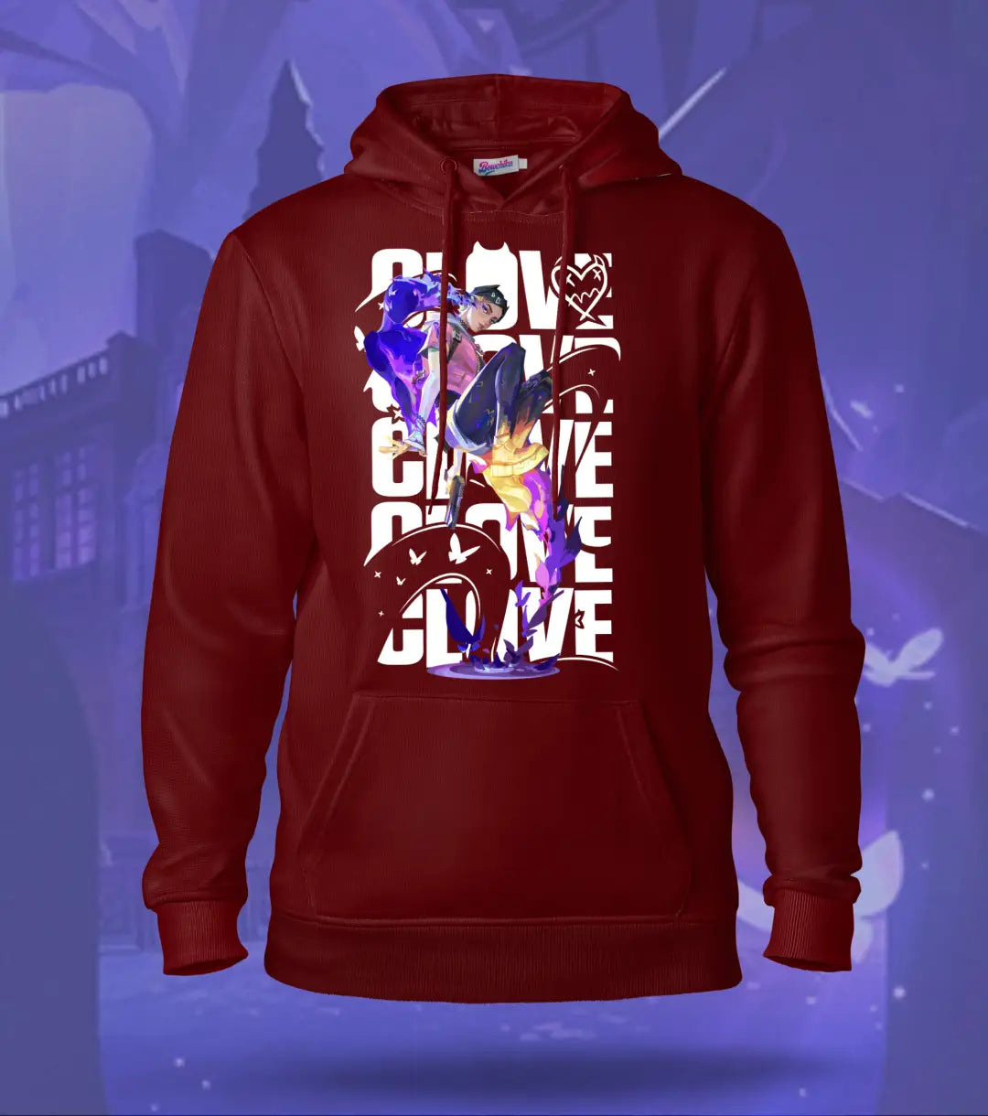 Clove | Valorant – Eternal Mischief Regular Hoodie - Maroon / XS - Valorant