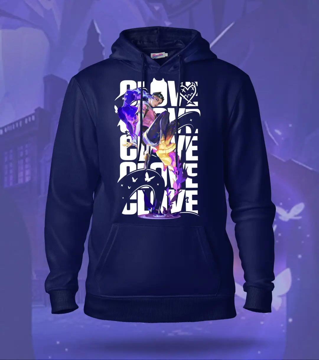 Clove | Valorant – Eternal Mischief Regular Hoodie - Navy / XS - Valorant