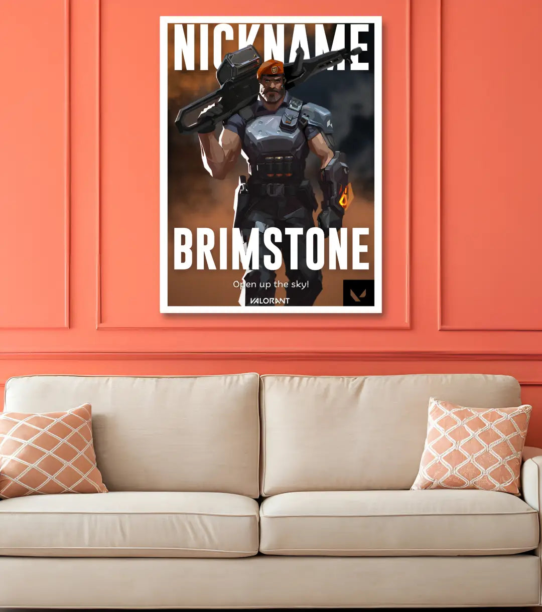 Custom Valorant Poster – Personalized Wall Art | Make It Yours - Valorant