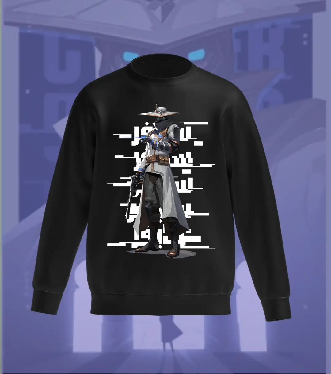 Cypher Surveillance Sweatshirt – Valorant Edition - Black / Regular / XS - Valorant
