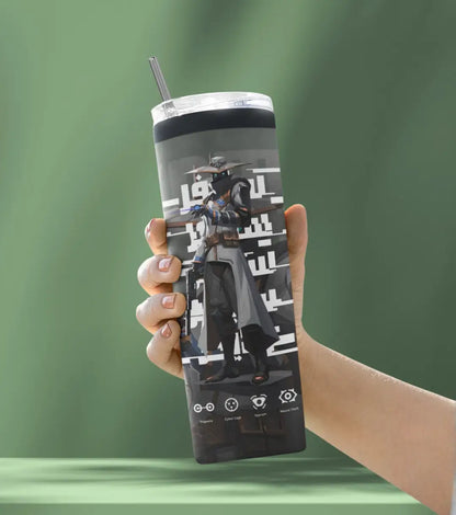 Cypher Valorant Tumbler – Silent Watch | Desk-to-Ranked Essential - Valorant
