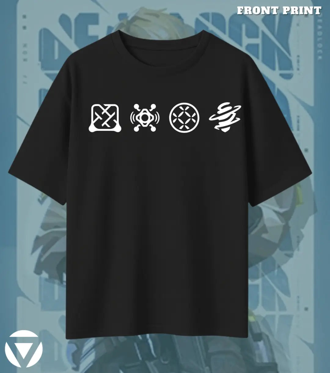 Deadlock – Iron Grip Valorant Oversized T Shirt | Oversized Clutch Fit - Valorant
