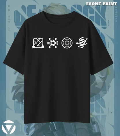 Deadlock – Iron Grip Valorant Oversized T Shirt | Oversized Clutch Fit - Valorant