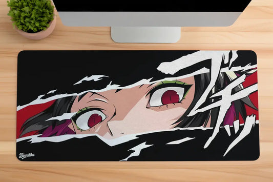 Demon Slayer Nezuko Eyes Gaming Mousepad - XL 80 x 33 Cm