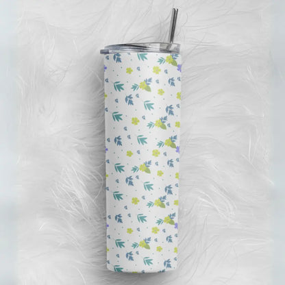 Floral Breeze Skinny Tumbler (591 ml / 20 oz)