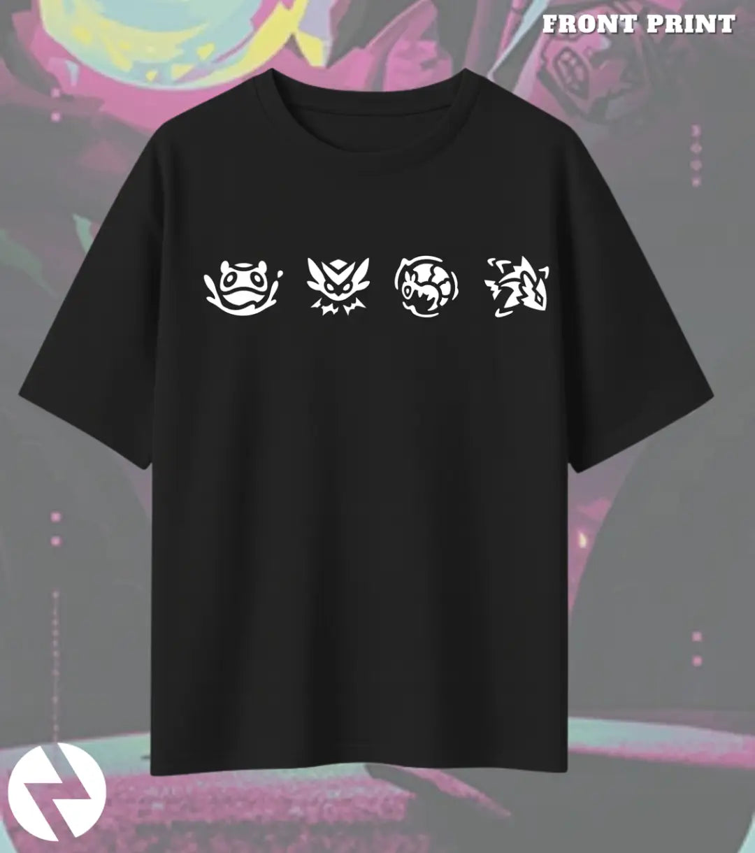 Gekko – Creature Crew Valorant Oversized T Shirt | Heavyweight Streetwear - Valorant
