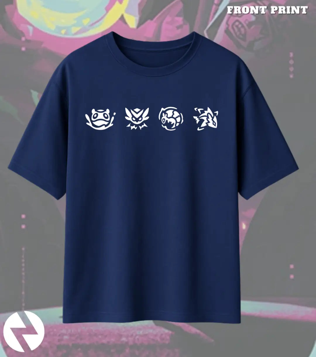 Gekko – Creature Crew Valorant Oversized T Shirt | Heavyweight Streetwear - Valorant
