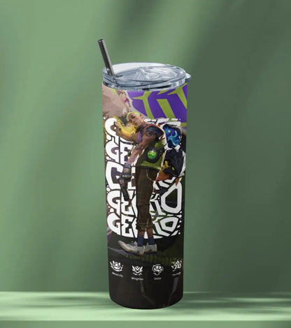 Gekko Valorant Tumbler – Creature Crew | Desk-to-Ranked Essential - Valorant