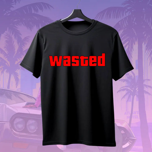 GTA | “Wasted” T-Shirt - Black / S - GTA
