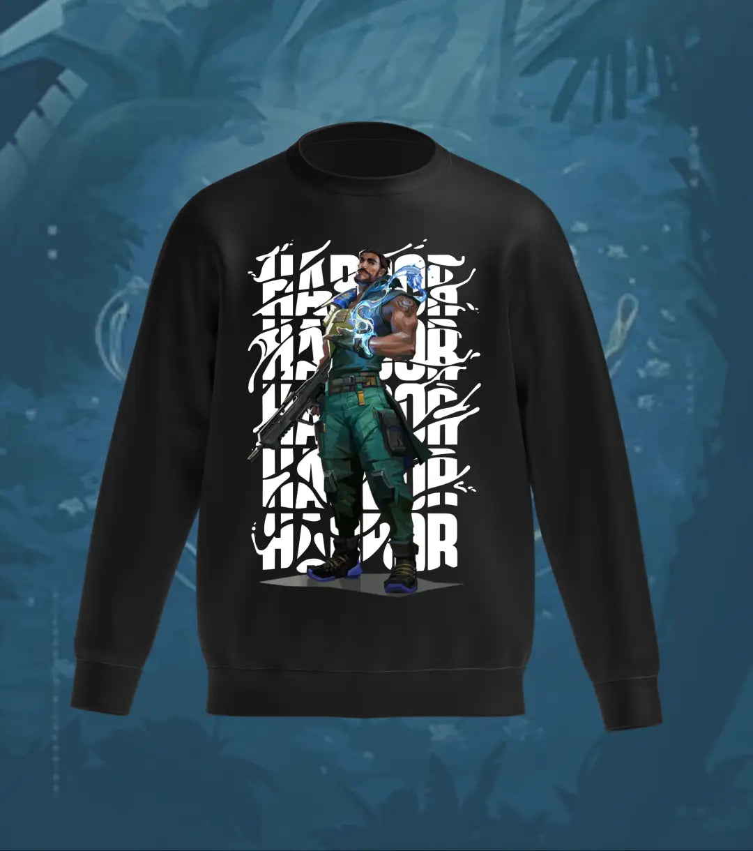 Harbor Tidebreaker Sweatshirt – Valorant Edition - Black / Regular / XS - Valorant