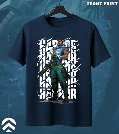 Harbor - Tidebreaker Valorant T Shirt | Flow State Tee - Front Only / Navy / S - Valorant
