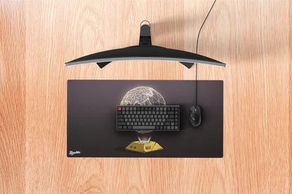 Holographic Globe Mousepad - M 60x 30 Cm