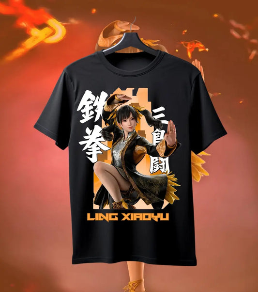 Hwoarang – The Taekwondo Rebel Tee - Black / S / Front Print - Tekken