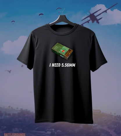 I Need Ammo BGMI T-Shirt | PUBG Battle Royale Meme Tee - BGMI/PUBG