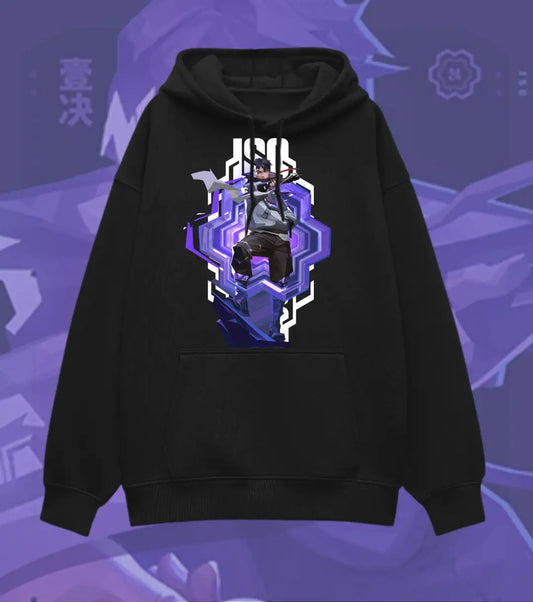 Iso – Reality Fracture Valorant Oversized Hoodie | Layer Up in Style - Valorant