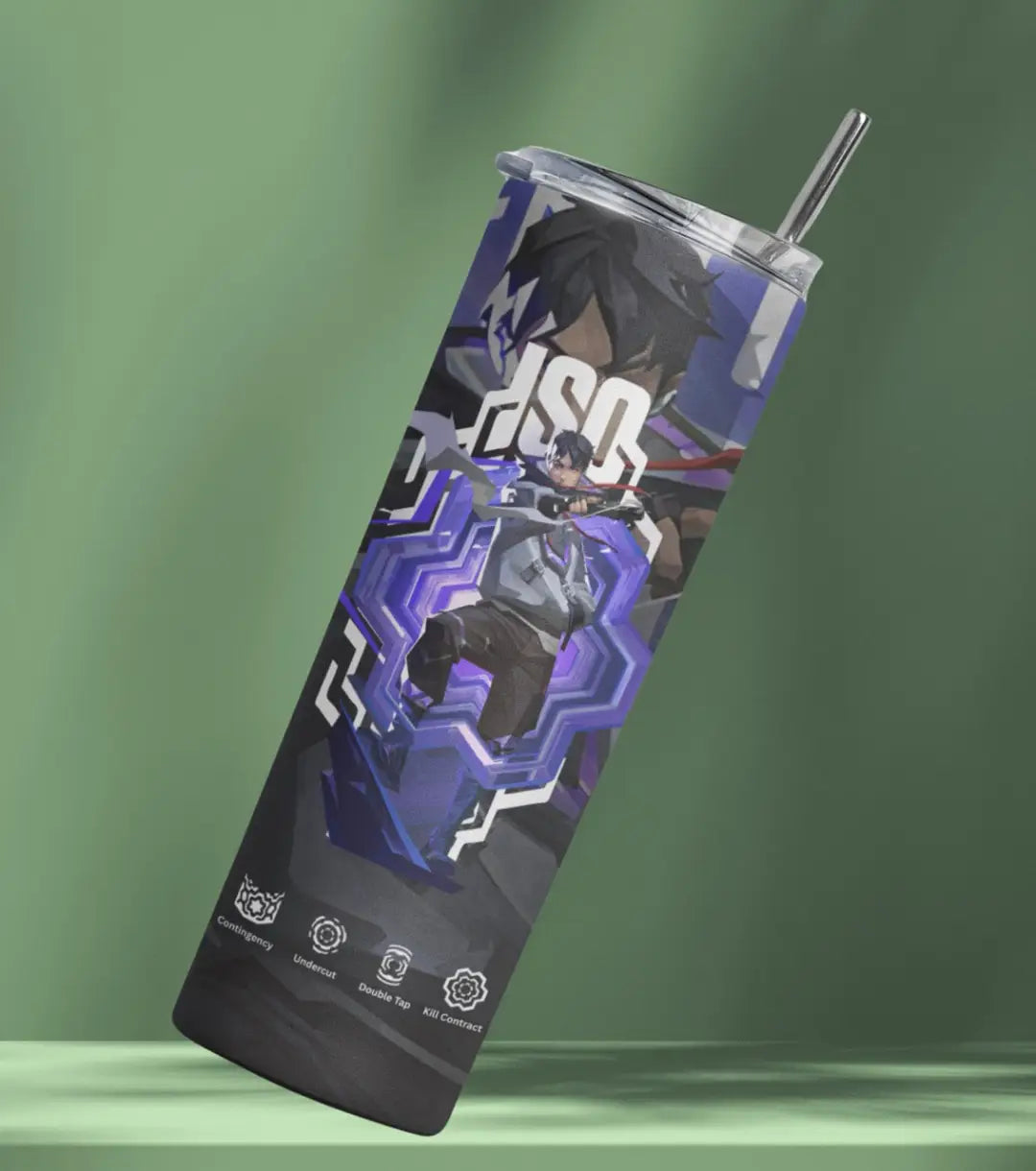Iso Valorant Tumbler – Reality Fracture | Game-Day Drinkware - Valorant