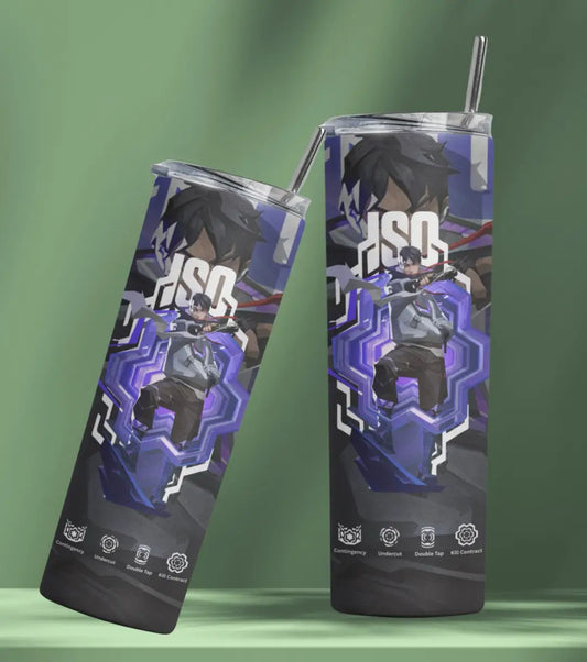 Iso Valorant Tumbler – Reality Fracture | Game-Day Drinkware - Valorant
