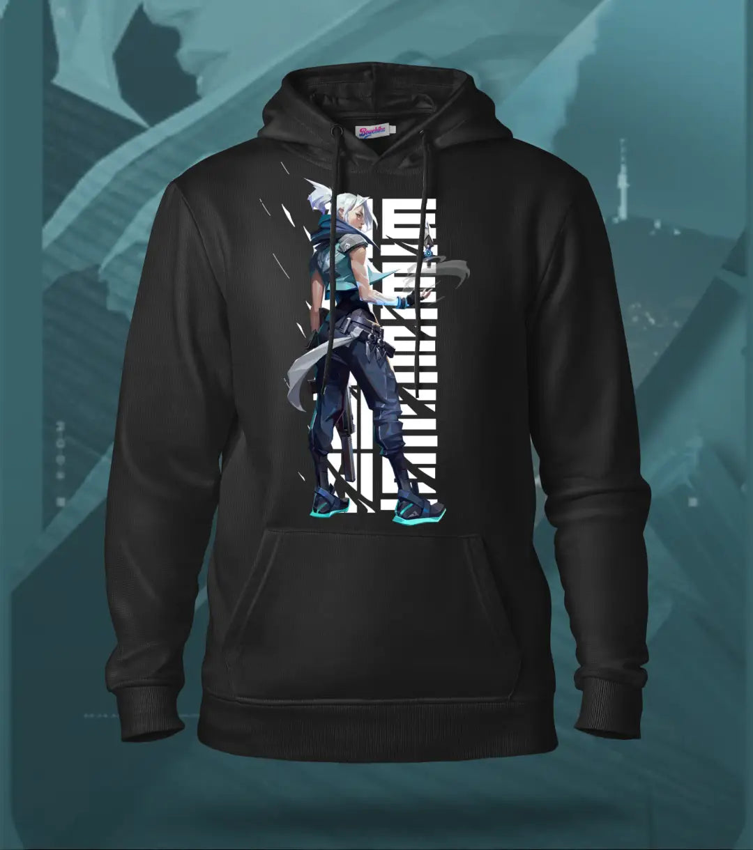 Jett | Valorant – Stormchaser Regular Hoodie - Black / XS - Valorant