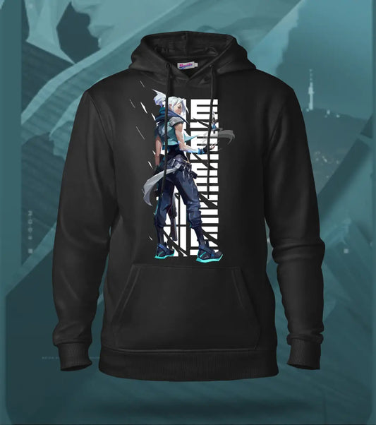 Jett | Valorant – Stormchaser Regular Hoodie - Black / XS - Valorant