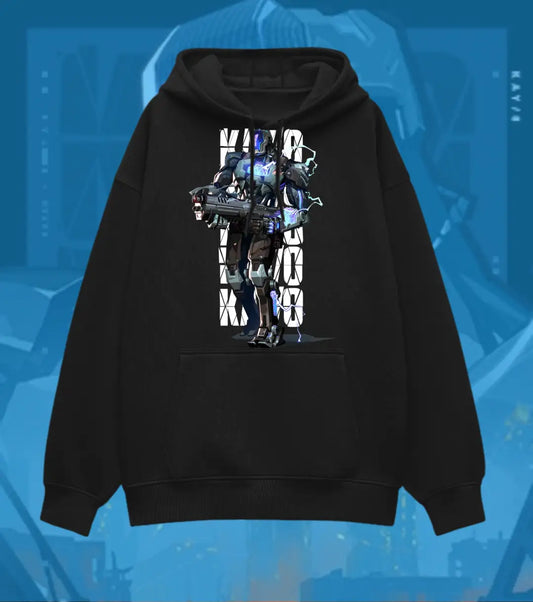 KAY/O – Suppression Protocol Valorant Oversized Hoodie | Oversized Street Mode - Valorant