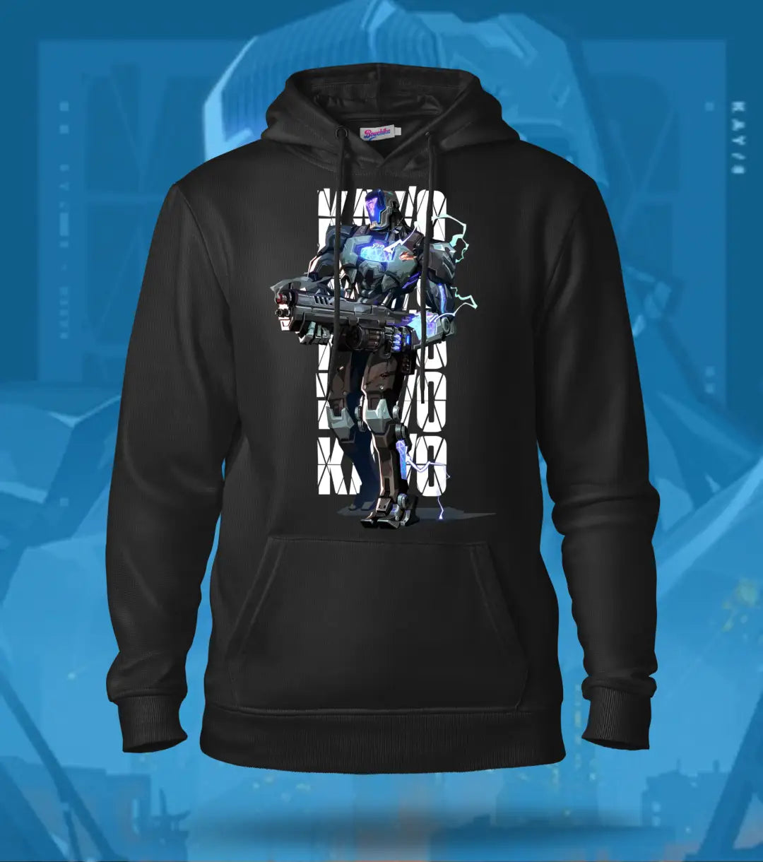 KAY/O | Valorant – Suppression Protocol Regular Hoodie - Black / XS - Valorant