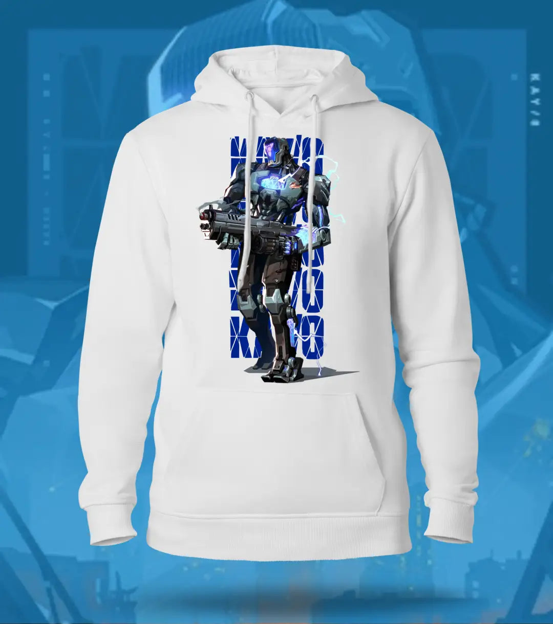 KAY/O | Valorant – Suppression Protocol Regular Hoodie - White / XS - Valorant
