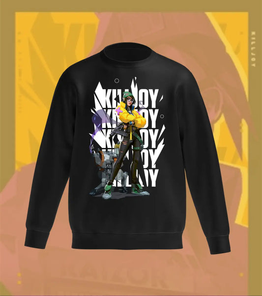 Killjoy Tech Genius Sweatshirt – Valorant Edition - Black / Regular / XS - Valorant